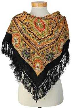 Damen Halstuch mit Ornamenten- multicolor - Bild 1