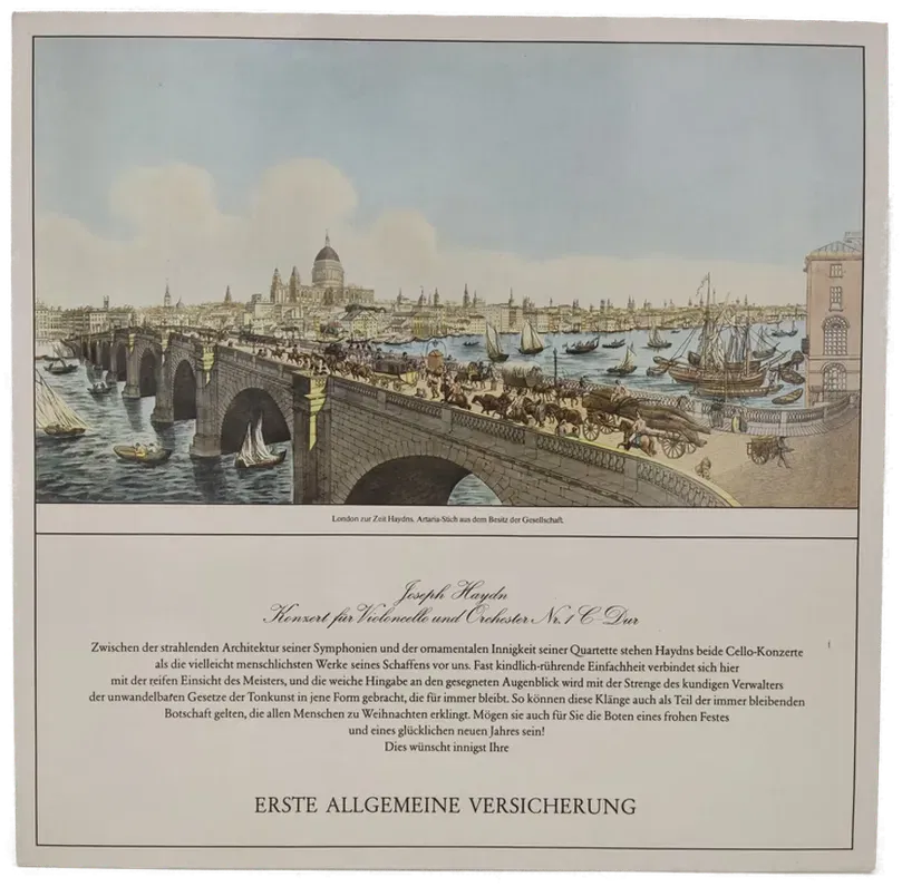 Vinyl LP - Joseph Haydn - Konzert für Violoncello und Orchester  - Bild 1