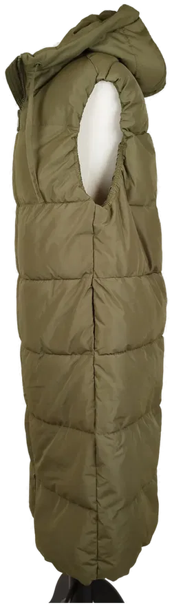 Steppweste H&M Khaki Mit Kapuze S | Ungetragenes Unikat - Bild 2