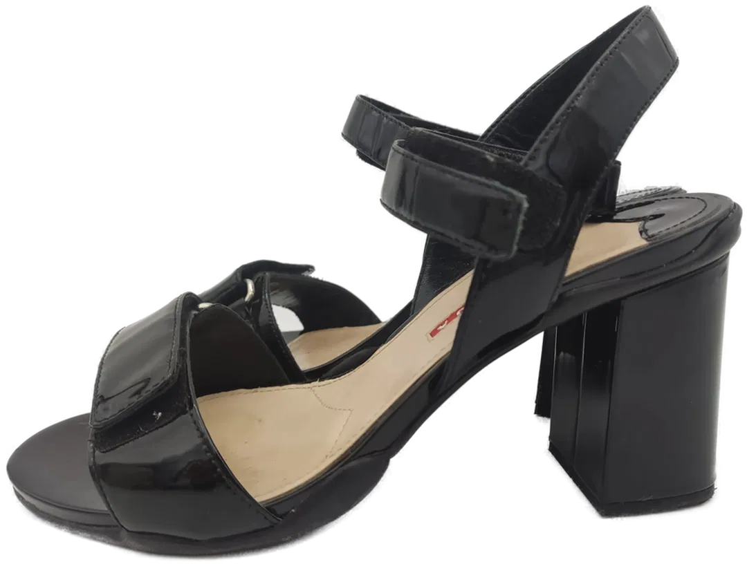 Prada Damen Sandale schwarz Gr. 37 - Bild 4