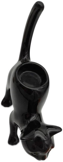 PartyLite Teelichthalter Schwarze Katze | Wie Neu - Bild 4