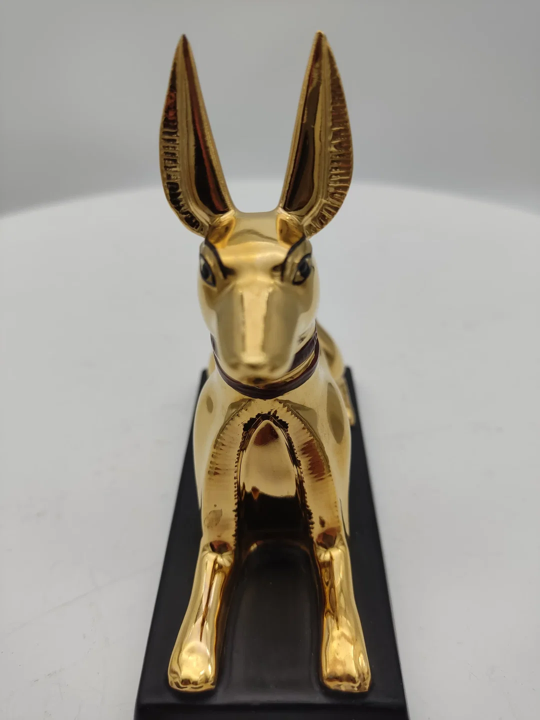 Anubis 'The jackal god' Porzellan & Zertifikat von Franklin Mint | Limitierte Rarität – Bild 5