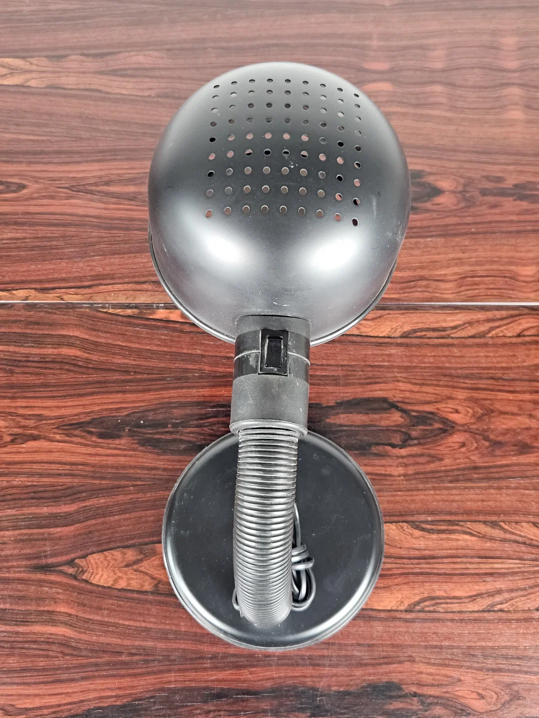 Vintage Tischlampe, schwarz - Höhe ca. 42 cm  – Bild 5