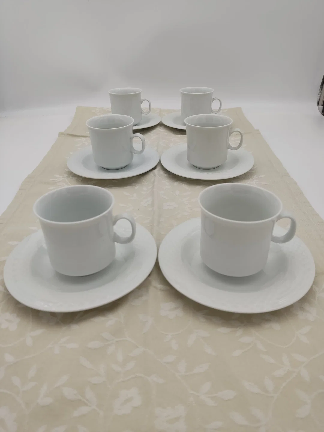 Porzellan-Kaffeeset 6-tlg | China Pearl – Bild 3