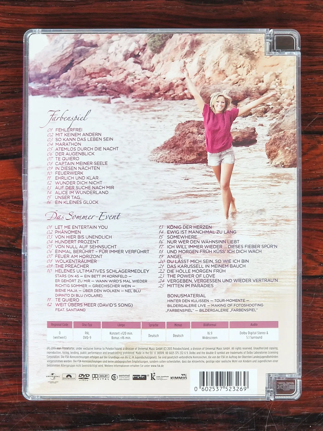 Farbenspiel Live - Helene Fischer - Die Stadion-Tournee - Film - DVD - Deluxe Edition (2CD+DVD) – Bild 2