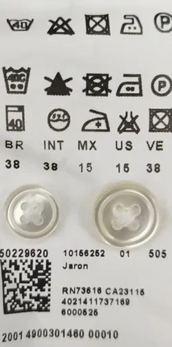 Boss Herren Hemd gestreift Gr. 38 - Bild 5