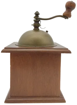 Vintage-Kaffeemühle Holz | Retro-Charme - Bild 2