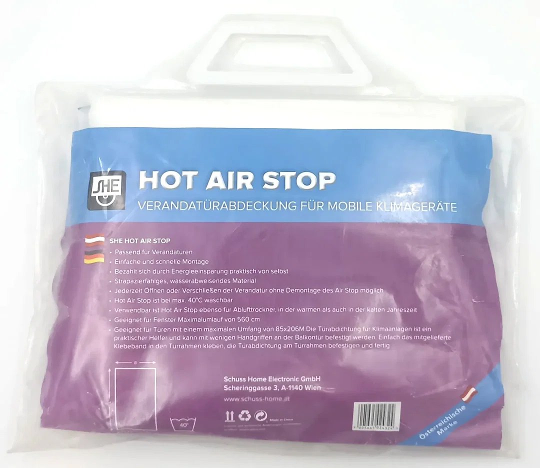 SHE Hot Air Stop - Verandatürabdeckung für mobile Klimageräte – Bild 2