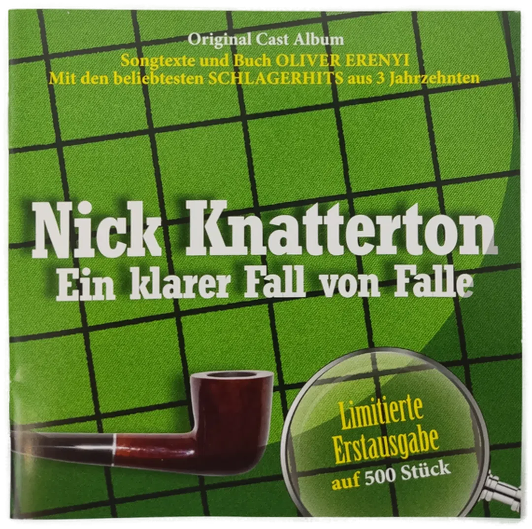 CD - Nick Knattertons Abenteuer - Ein klarer Fall von Falle, Musical, limitierte Erstausgabe - Bild 1