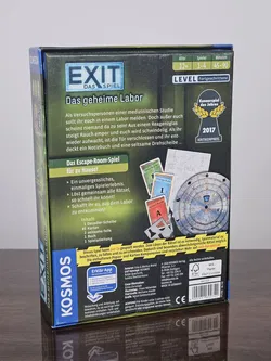 EXIT Das Spiel - Das geheime Labor - Gesellschaftsspiel - KOSMOS  - Bild 2