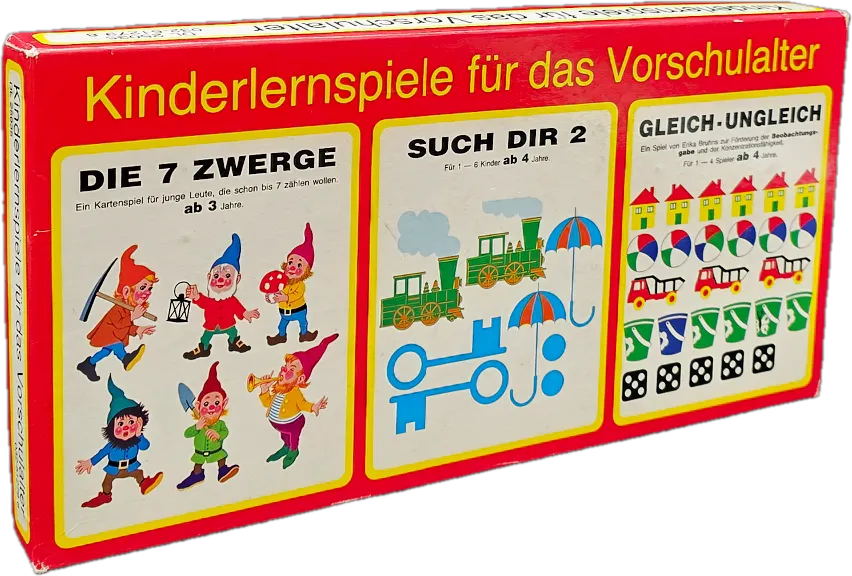 Kinderlernspiel für das Vorschulalter – drei Spiele in einem - Bild 1