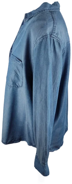 Denim-Bluse s.Oliver Gr. 44 Lyocell | Zeitloser Chic – Vorschau 2