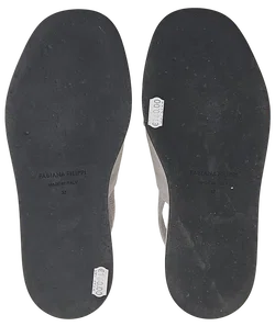 FABIANA FILIPPI Damen Sandalen, grau - Gr. 37 - Bild 7