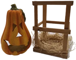 Halloween Deko, Windlicht, Keramik – Vorschau 2