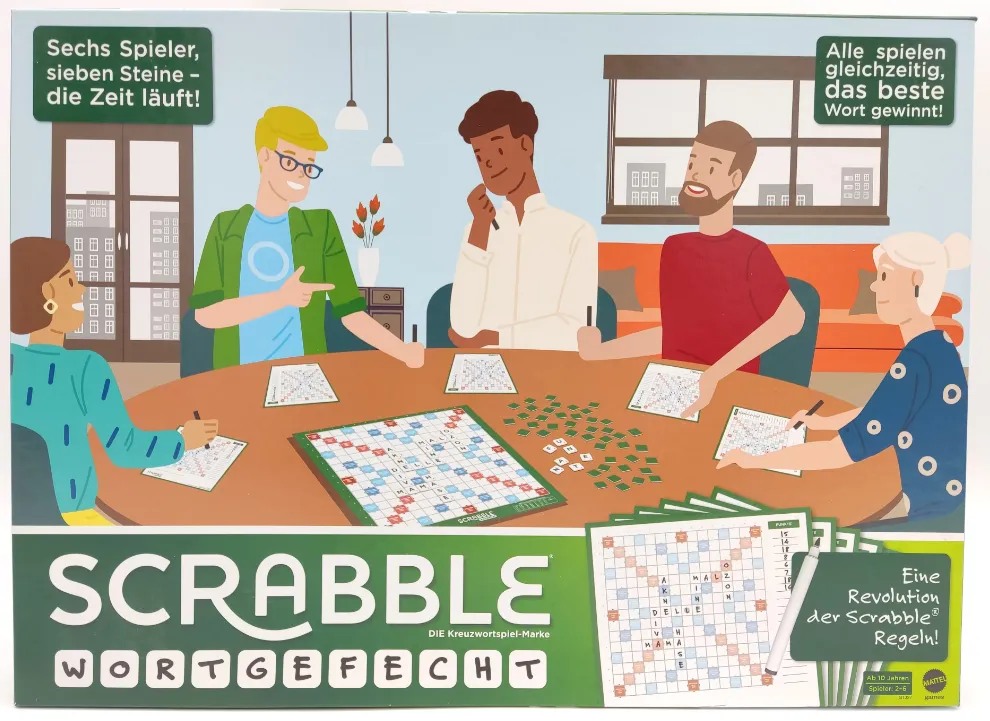 Scrabble Wortgefecht - Gesellschaftsspiel - Mattel - Bild 4