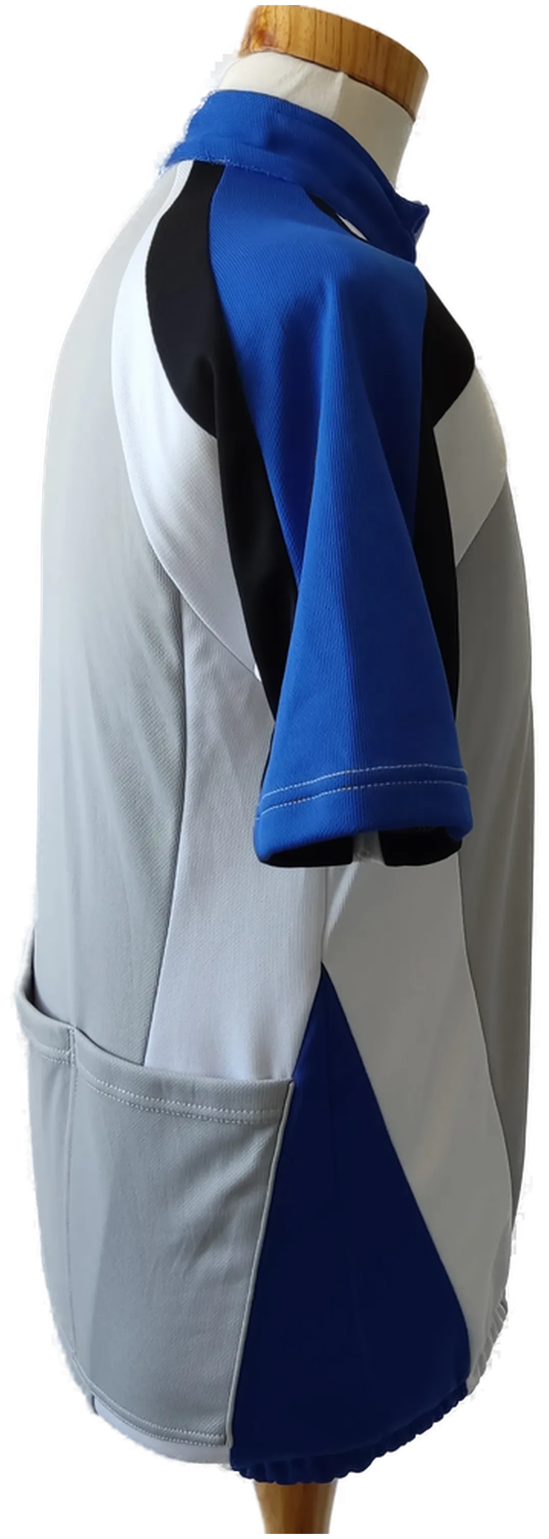TCM Herren Fahrradtrikot grau blau - Gr. M – Bild 2