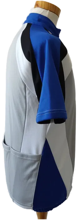 TCM Herren Fahrradtrikot grau blau - Gr. M - Bild 2