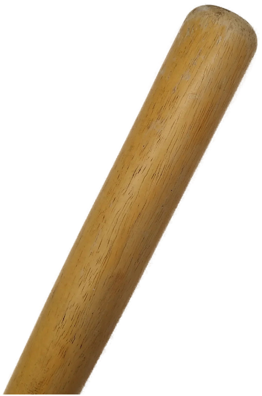 Baseball Schläger aus Holz - mit rotem Griff / robust! – Bild 3