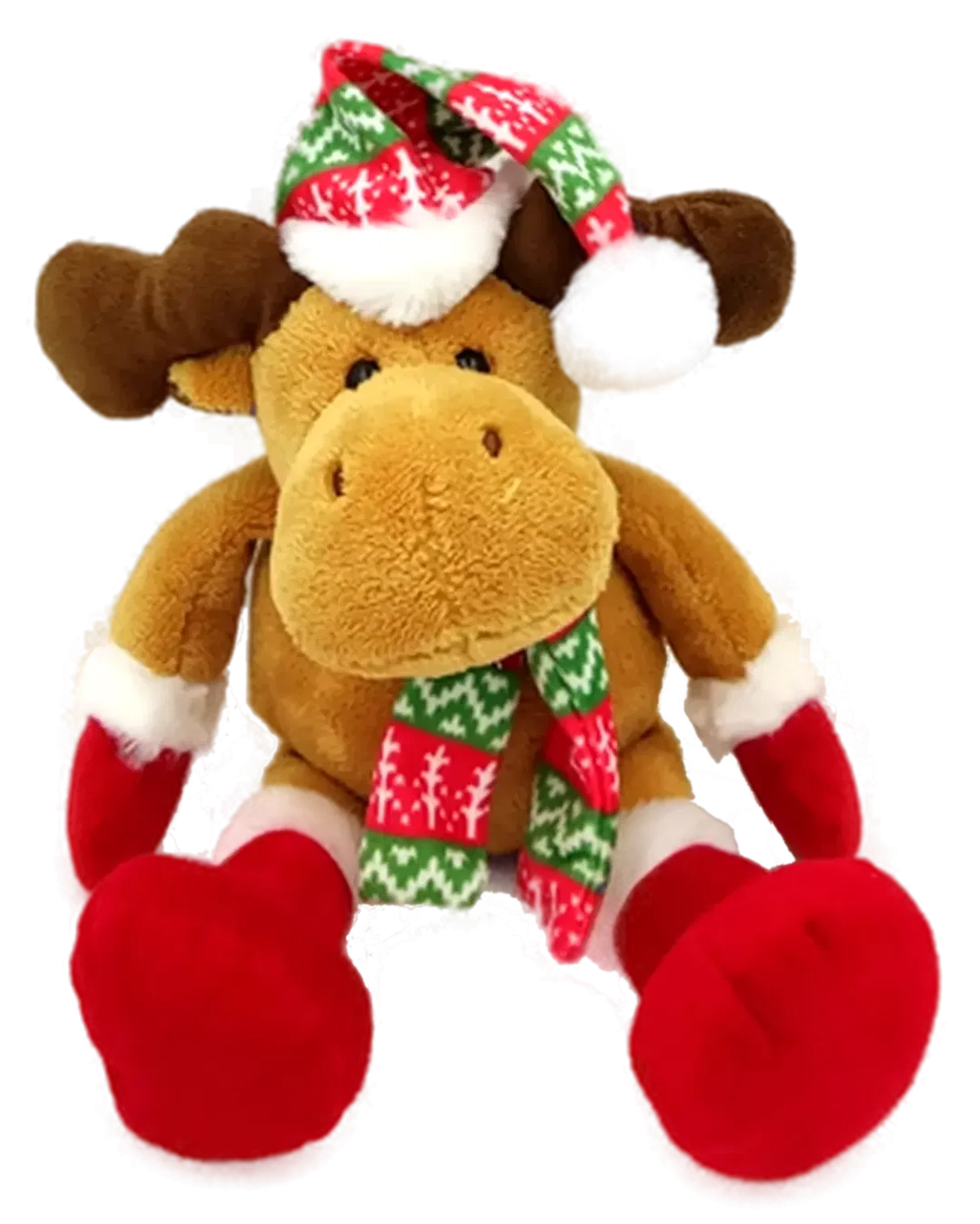 Weihnachtliches Plüsch-Rentier  - Bild 1