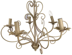 romantischer Luster, Metall - Bild 1