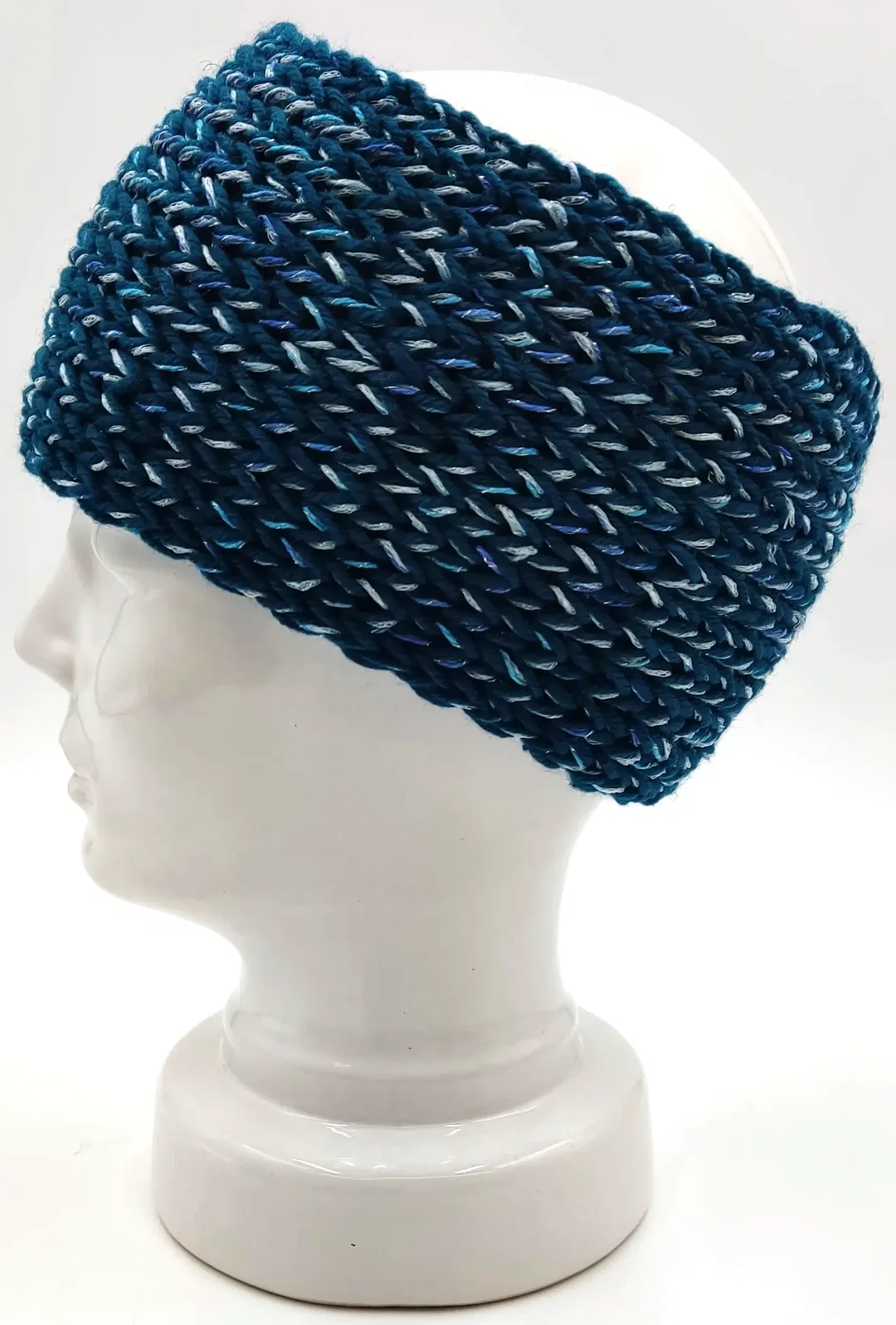 Handgestricktes Stirnband – Bild 2