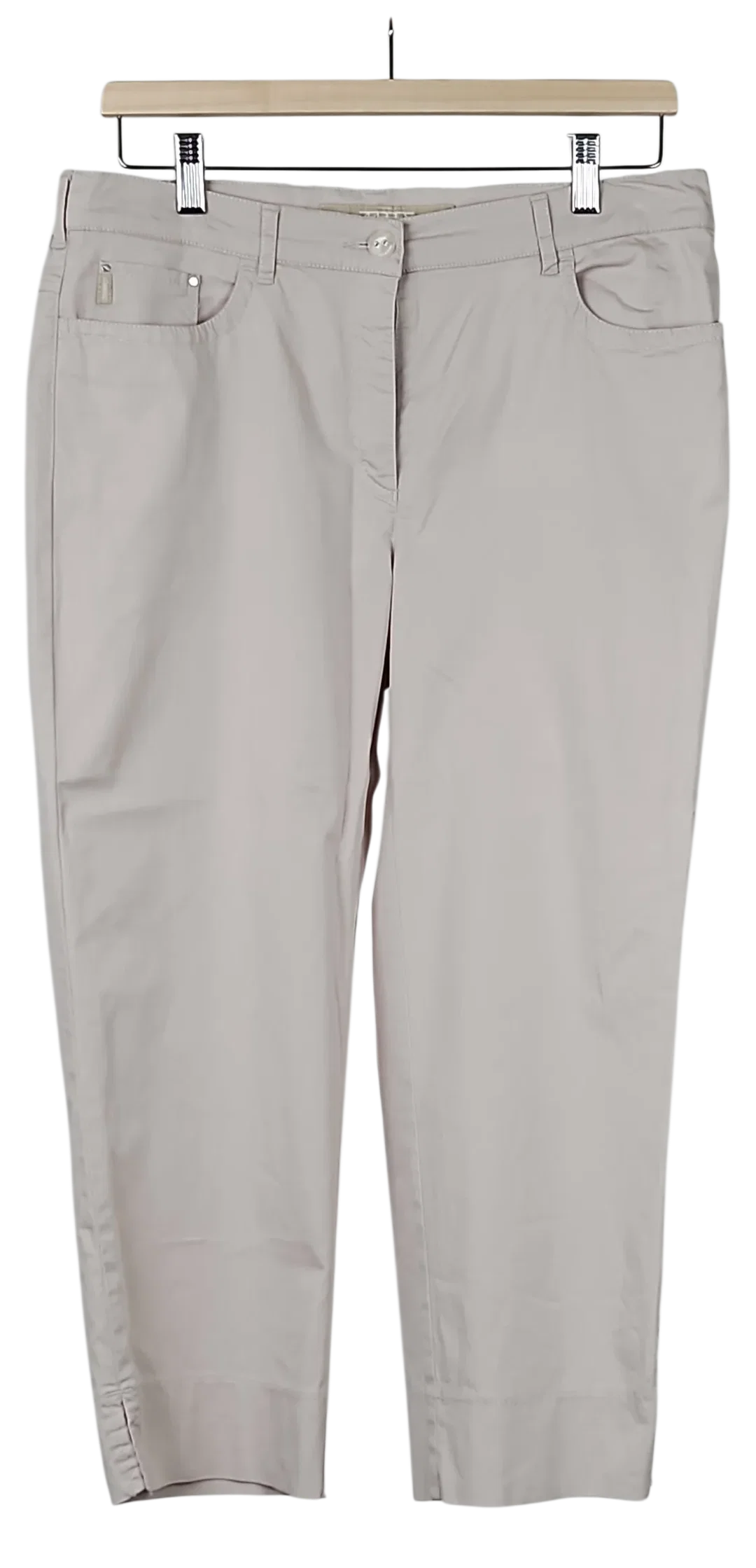 ZERRES Comfort-n Damen 3/4-Hose, beige -Gr. D 44 - Bild 4