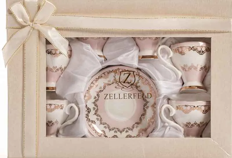 Zellerfeld Mocca Espresso Tee Service 12-teilig – Bild 2