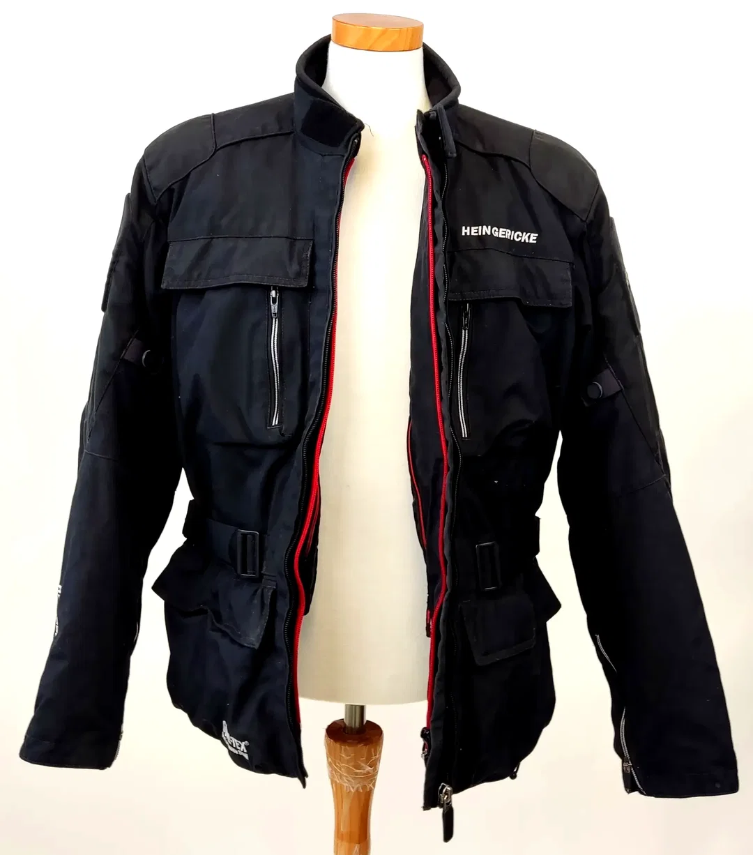 Hein Gericke Motorradjacke Herren schwarz - Gr. 54 – Bild 3