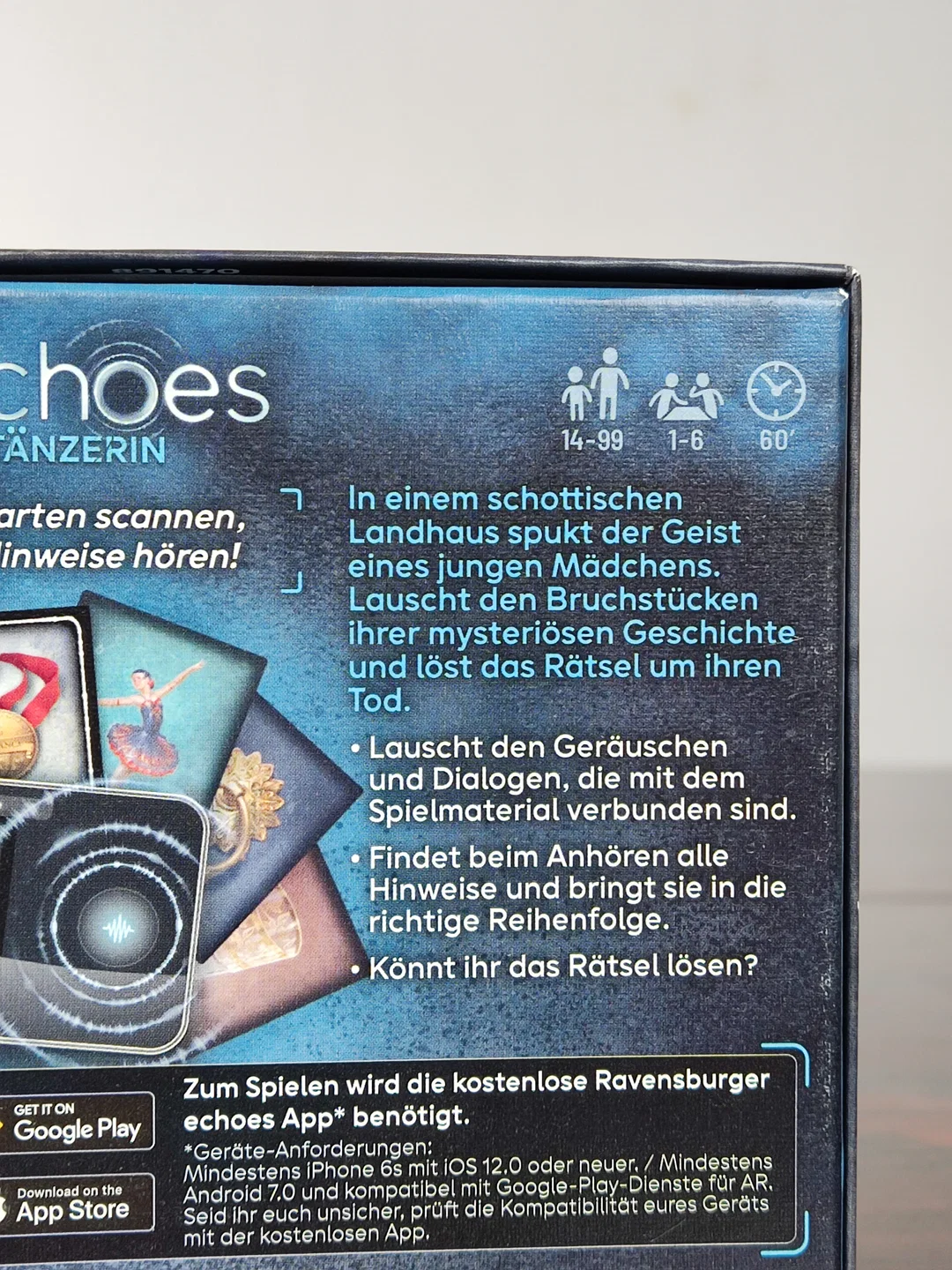 Echoes. Die Tänzerin - Gesellschaftsspiele - Ravensburger  – Bild 3
