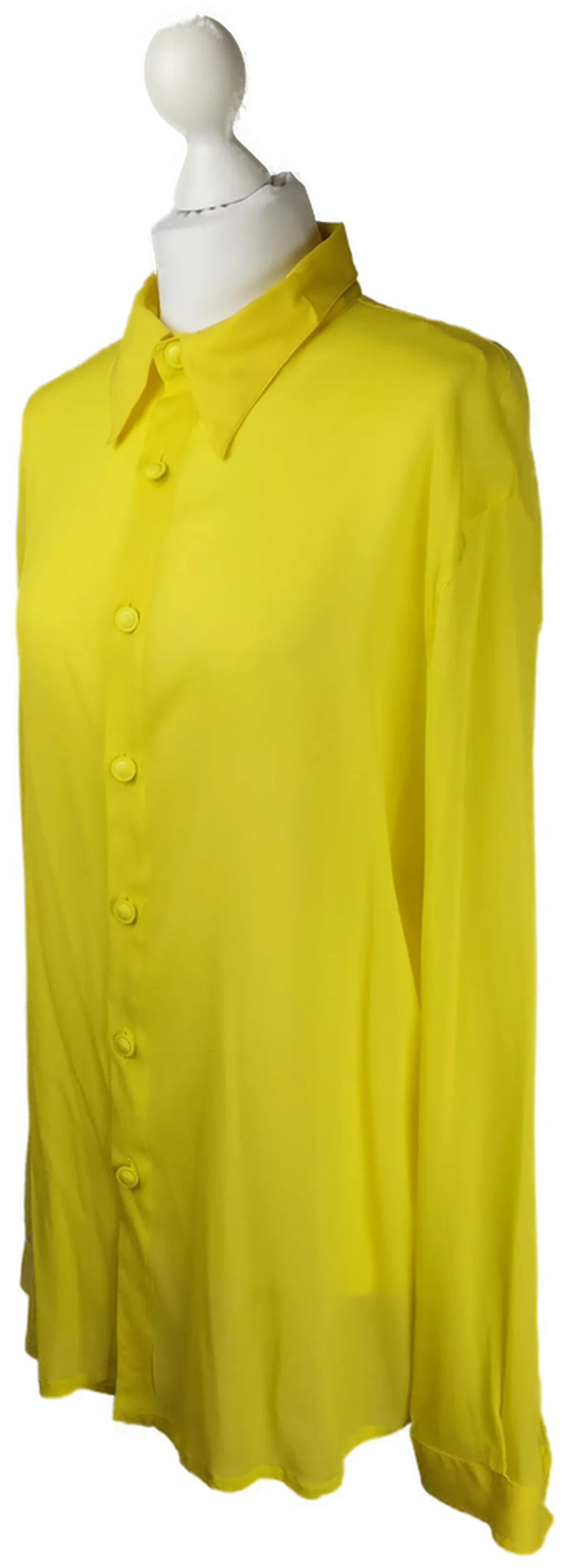 Versace Bluse Damen Gr. IT 56 | Zeitloser Designer-Stil – Bild 4