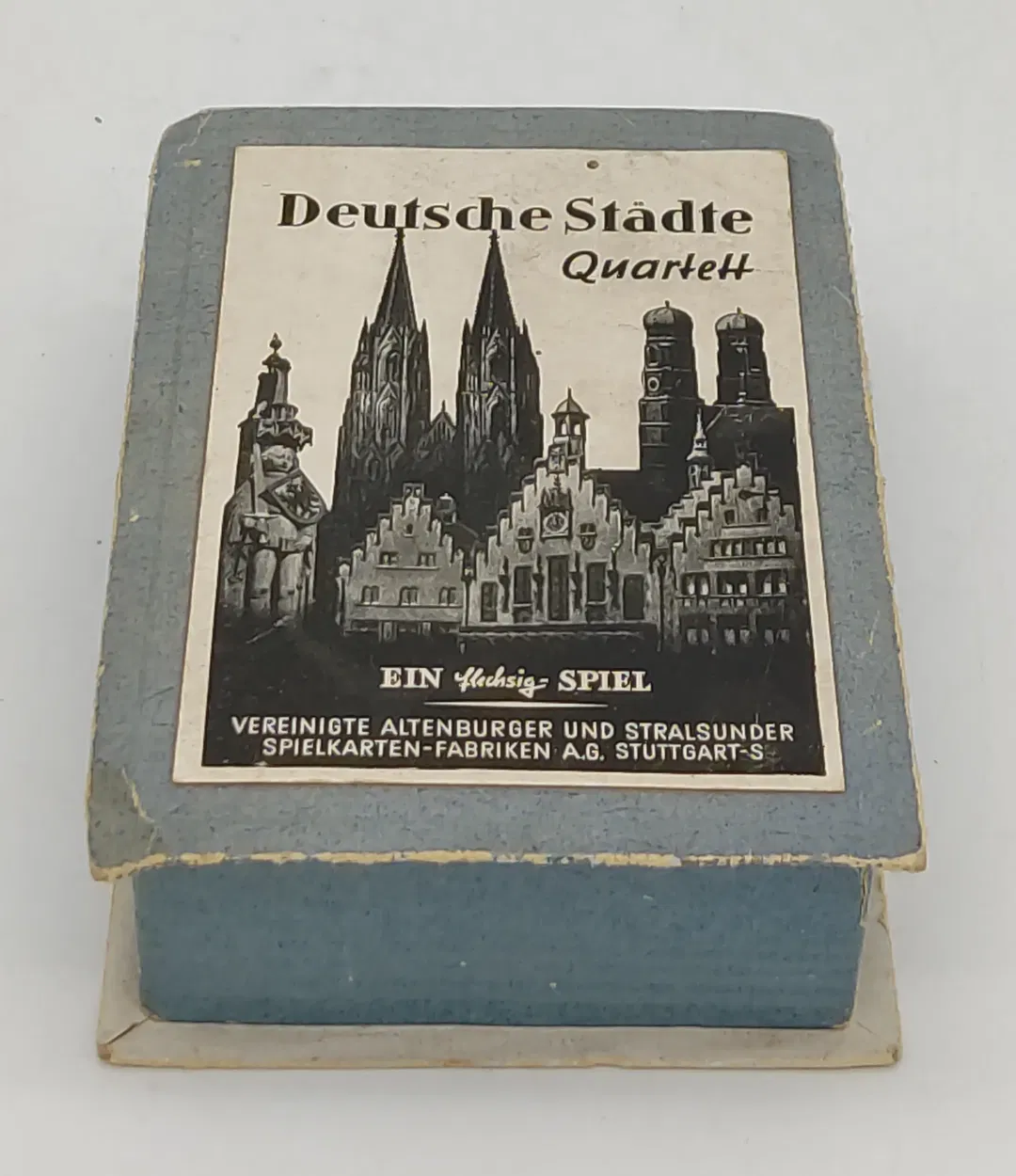 Vintage Kartenspiel (Quartett) 