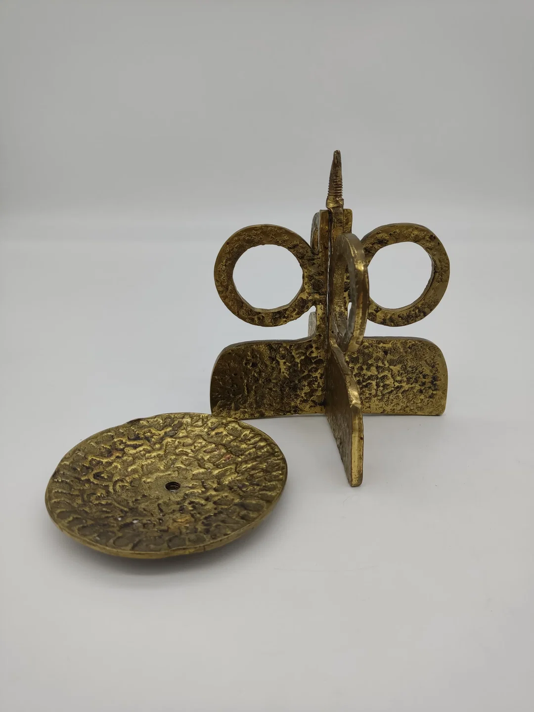 Mid-Century Kerzenständer Brutalismus – Bild 5
