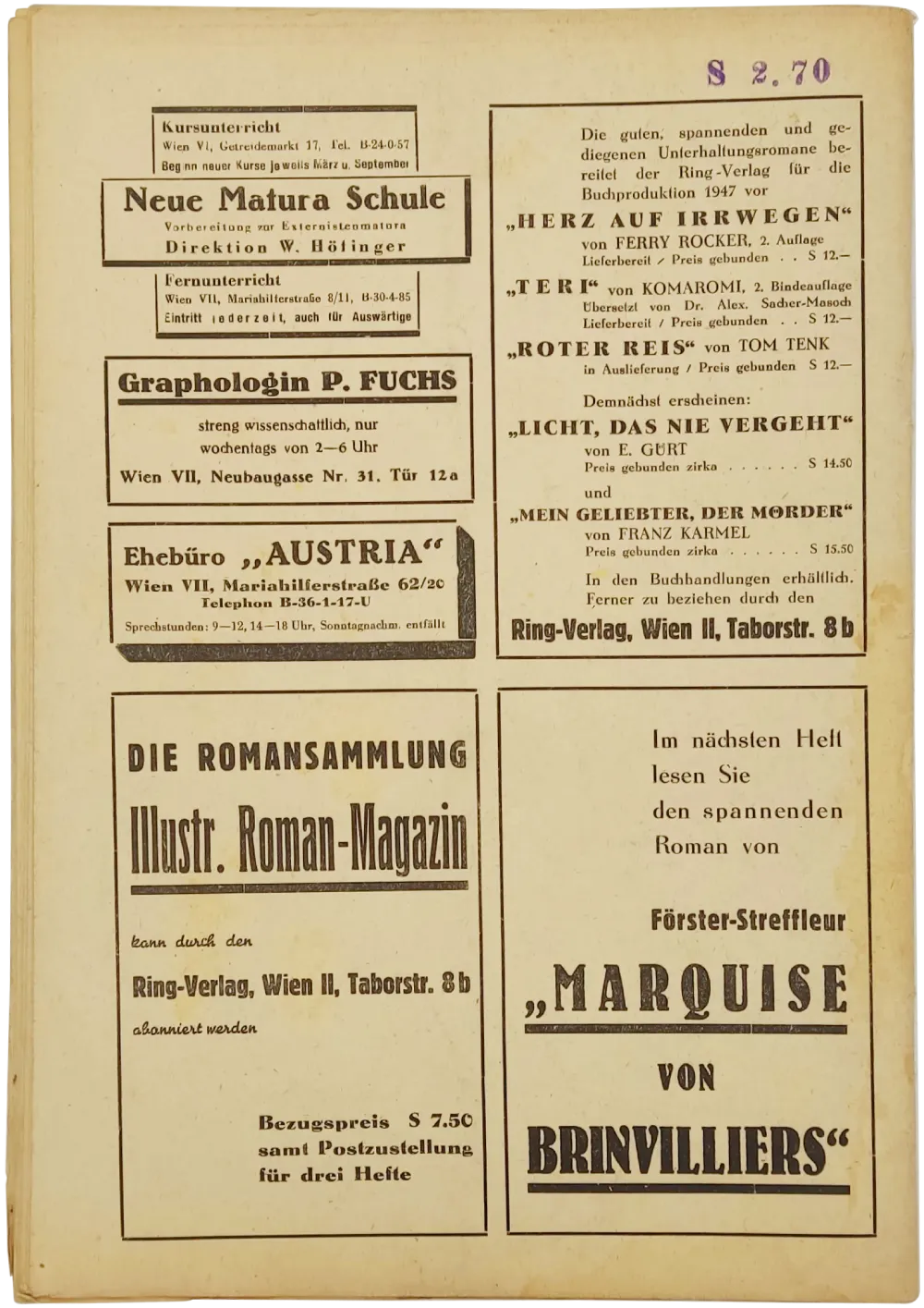 9-teiliges Retro Zeitschriften / Magazine Konvolut aus 1940-1960 – Bild 14