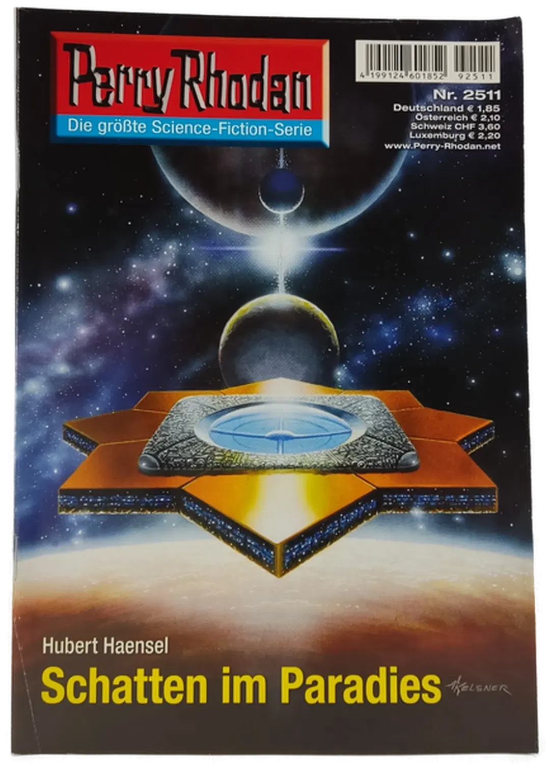 Romanheft Perry Rhodan Schatten im Paradies Erstauflage Nr. 2511 - Bild 2