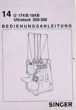 SINGER Ultralock 300 4-Faden Overlock Nähmaschine - Bild 5