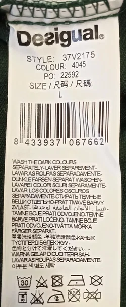 Desigual Damenkleid gemustert Gr. L – Vorschau 4
