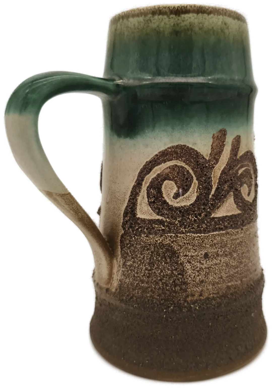 Glühweingarnitur, Keramik "Fat Lava", Vintage, DDR – Bild 2