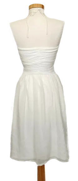 Zara Trafaluc Minikleid weiß Gr. XS - Bild 2