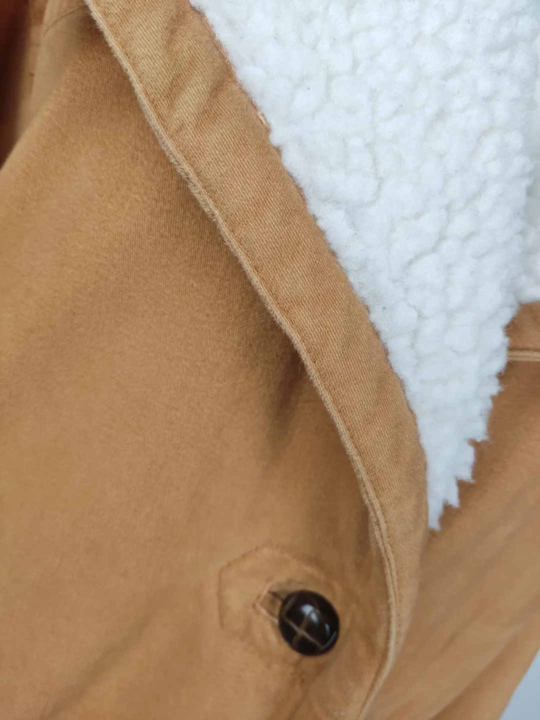 Vent D'Orage Herren Jacke braun mit Pelzfutter - S 46 – Bild 4