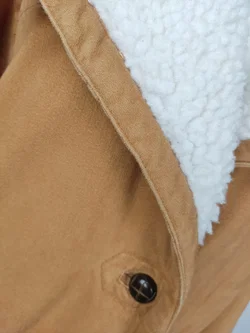 Vent D'Orage Herren Jacke braun mit Pelzfutter - S 46 - Bild 4