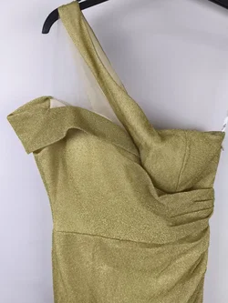 Ballkleid / Abenkleid, Eva & Lola, Gr. M, gold - Bild 3