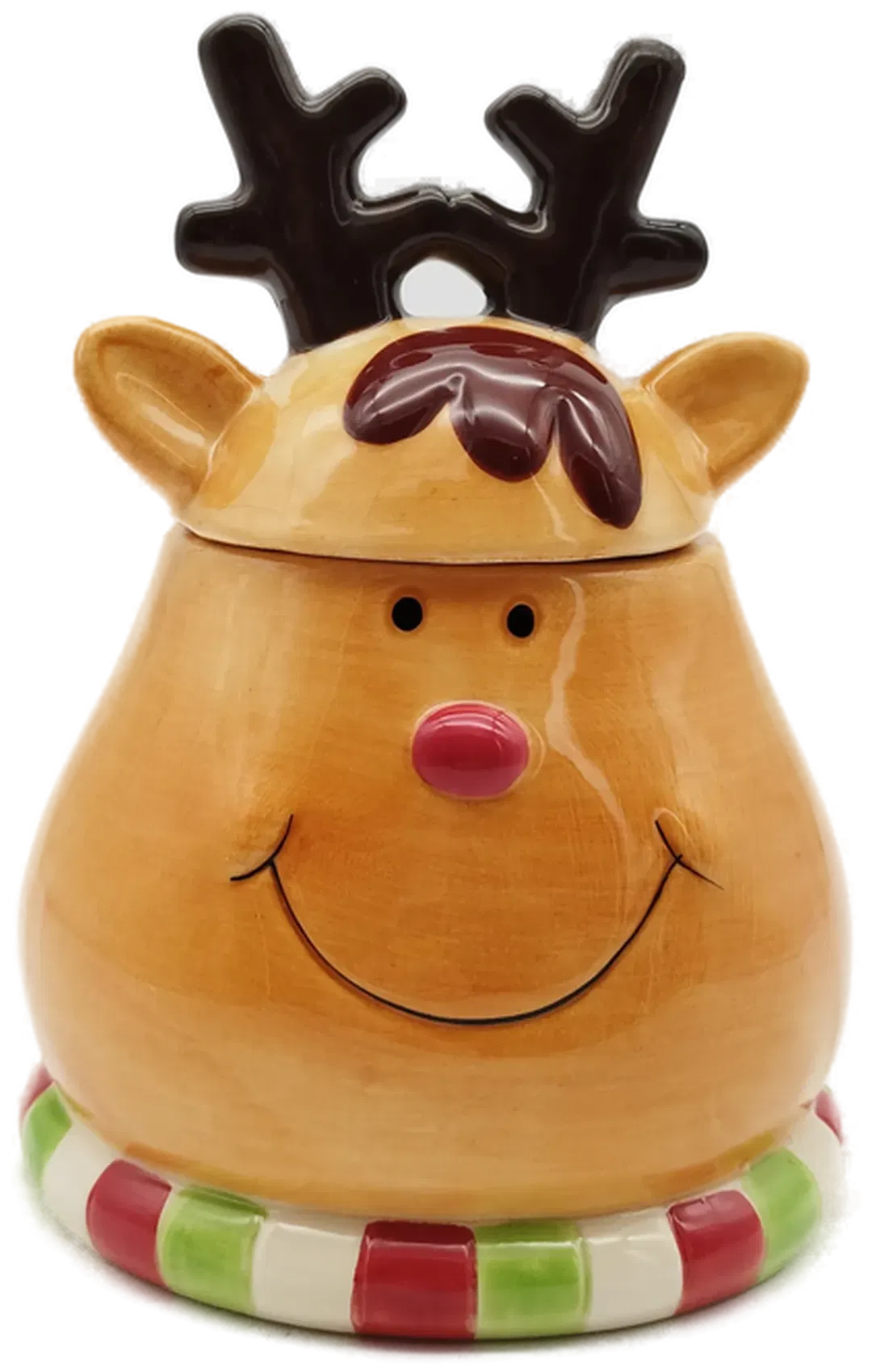 Weihnachtliche Keksdose / Vorratsdose  - Bild 1