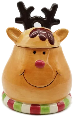 Weihnachtliche Keksdose / Vorratsdose  - Bild 1