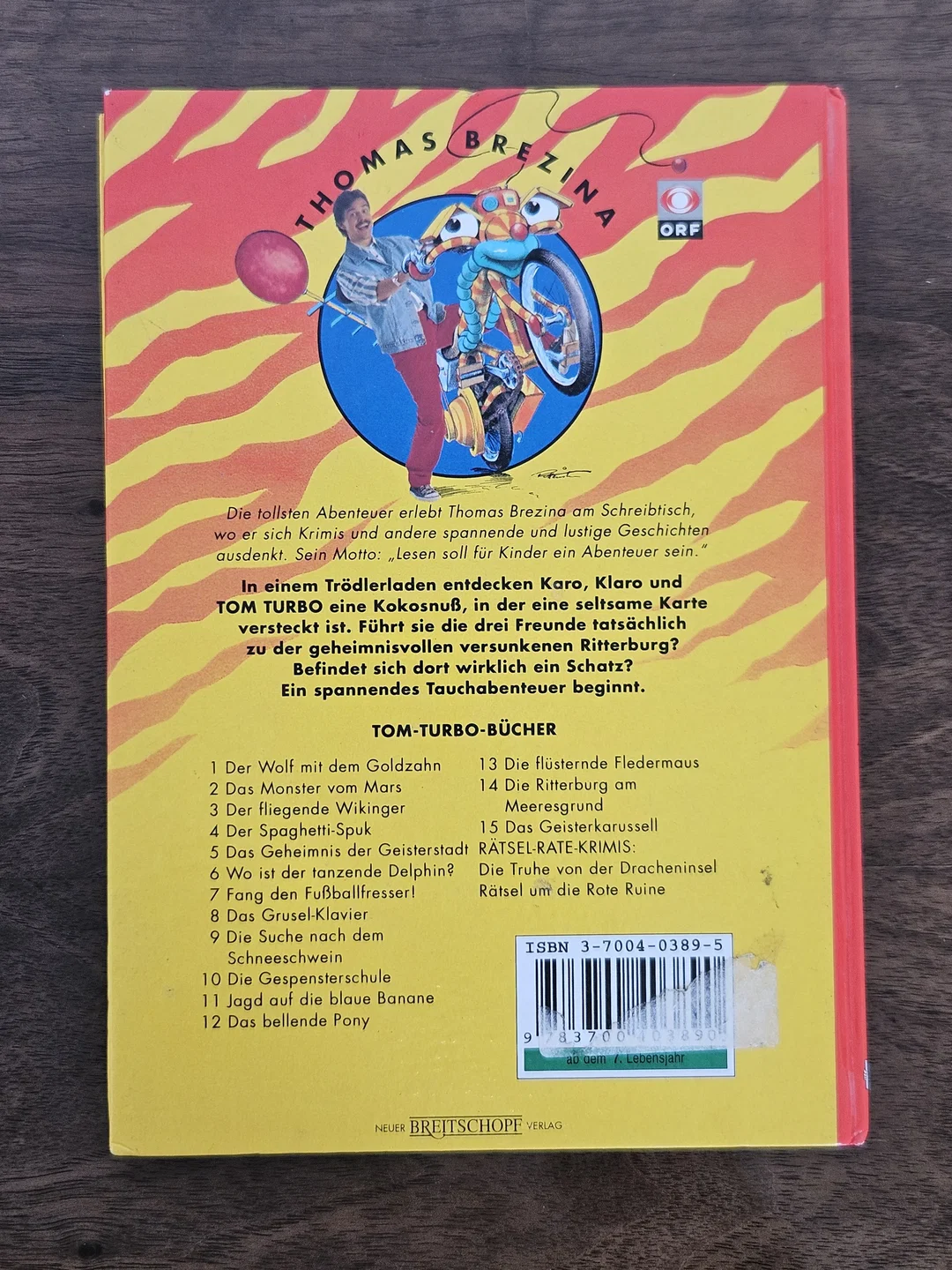 Tom Turbo - Die Ritterburg am Meeresgrund - Neuer Breitschopf Verlag – Bild 2