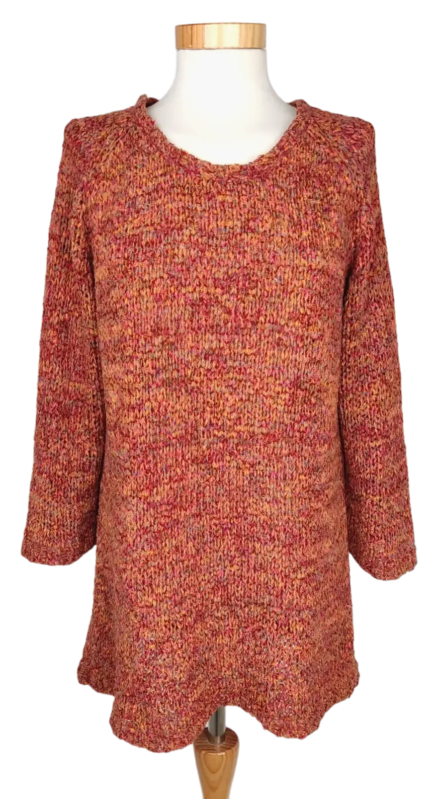 Yoors Damen Strickpullover, rostbraun - Gr. XL - Bild 1