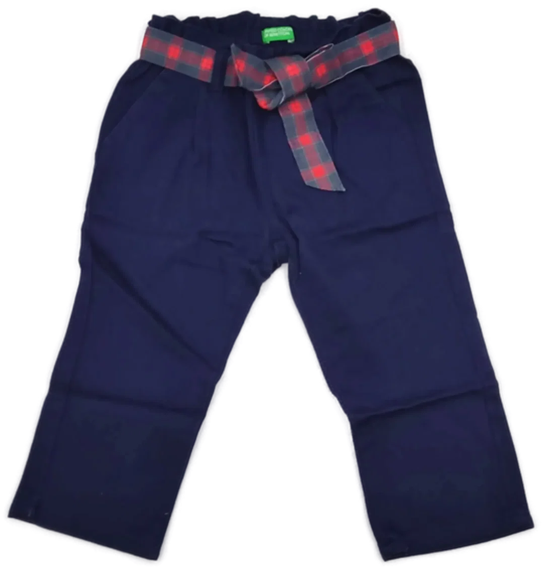 United Colors of Benetton Kinderhose dunkelblau Gr. 90 - Bild 1