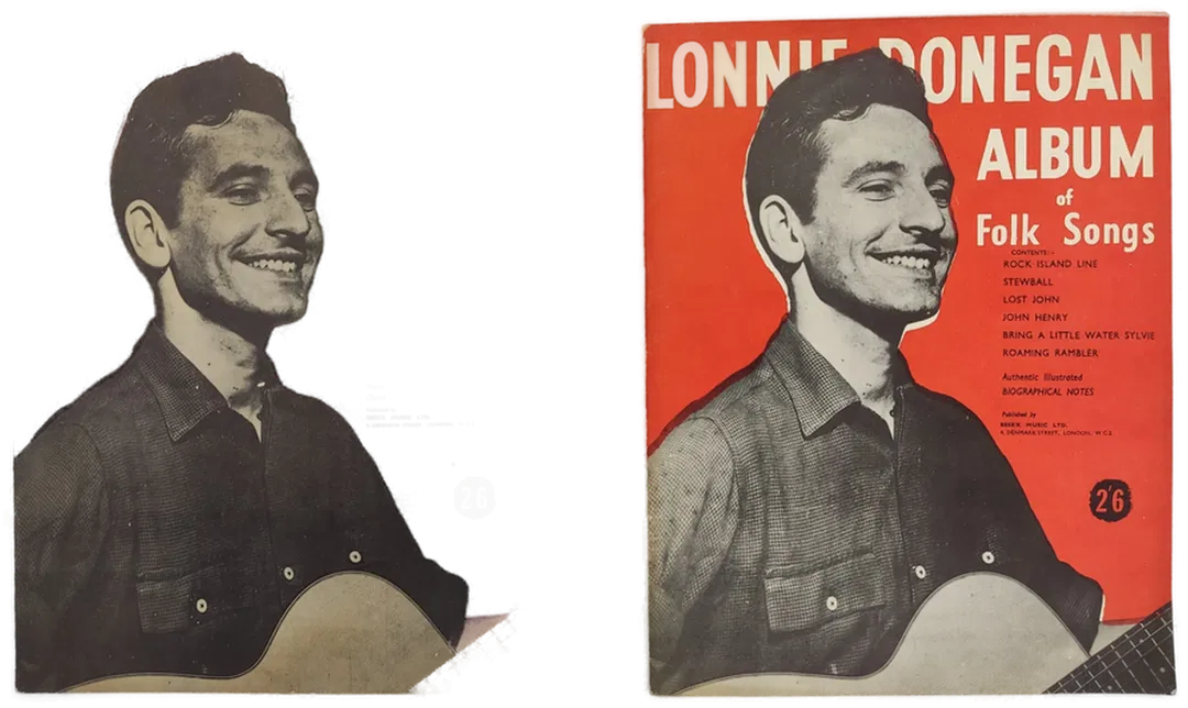 Lonnie Donegan Album of Folk Songs - Volume One + Two / Notenhefte - Bild 2