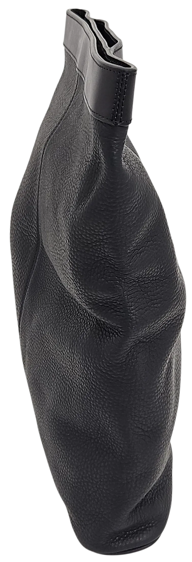 Max V. Koenig Damen Lederhandtasche/Clutch, schwarz - Höhe ca. 35 cm  – Bild 2