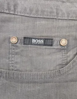 Boss Herren Hose grau Gr. 33/30 - Bild 3