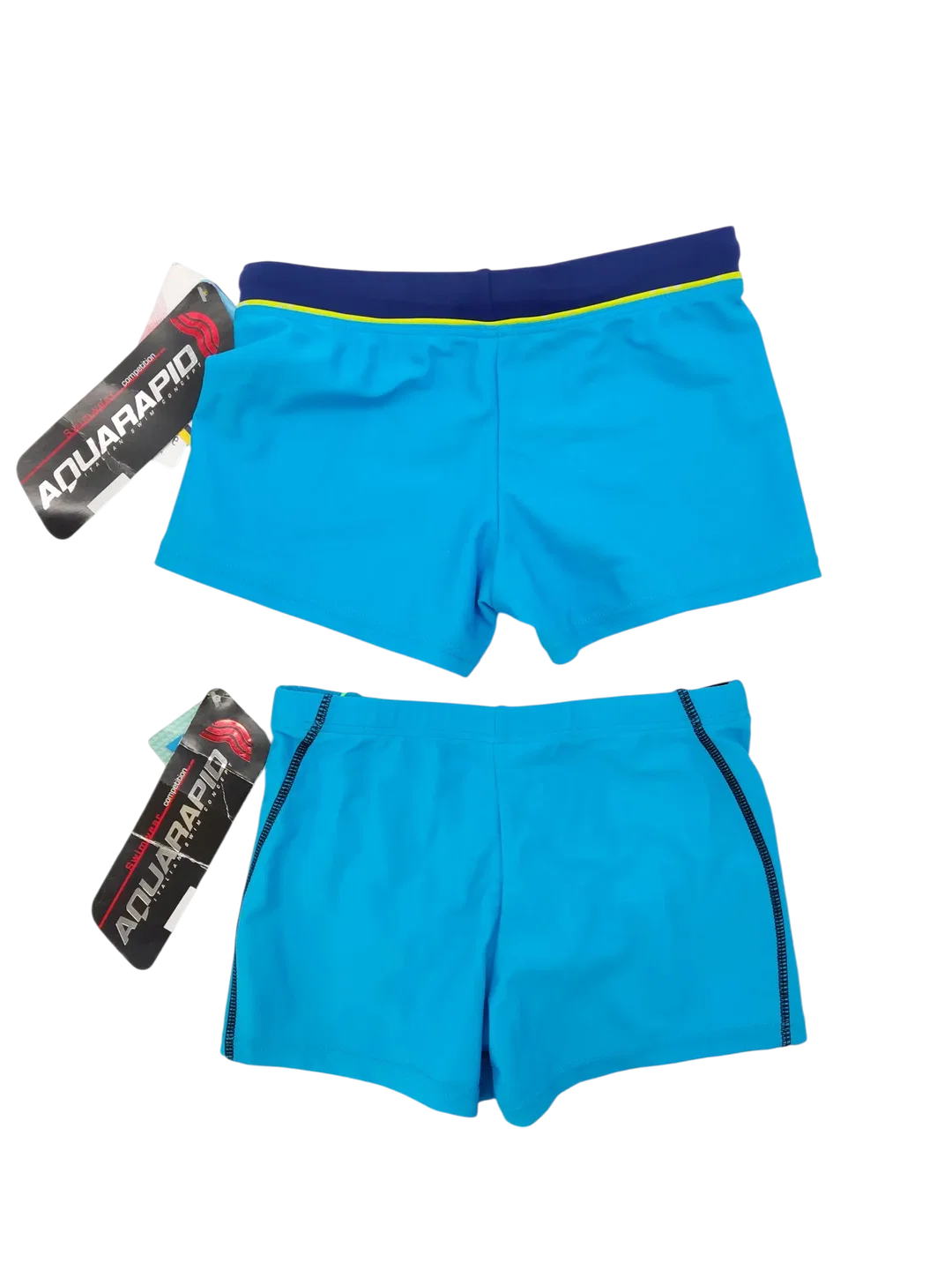  AQUARAPID - Jungen Badehose/Shorts - 2 Stück, Gr. 116, 5-6 Jahre (sehr klein geschnitten) – Bild 2